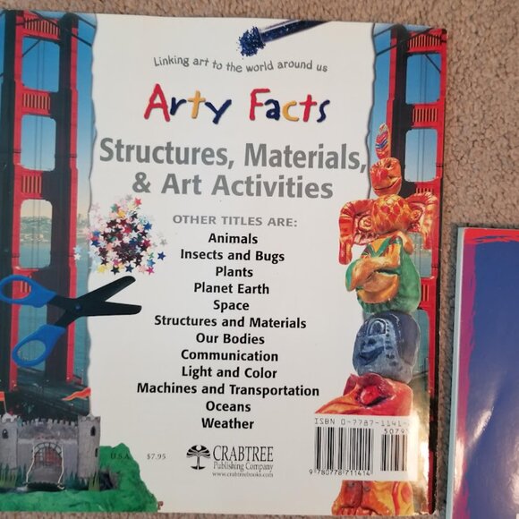 Art Activity Book Lot of 3 Books, Art Projects, Educational Workbooks for Home - Picture 5 of 7